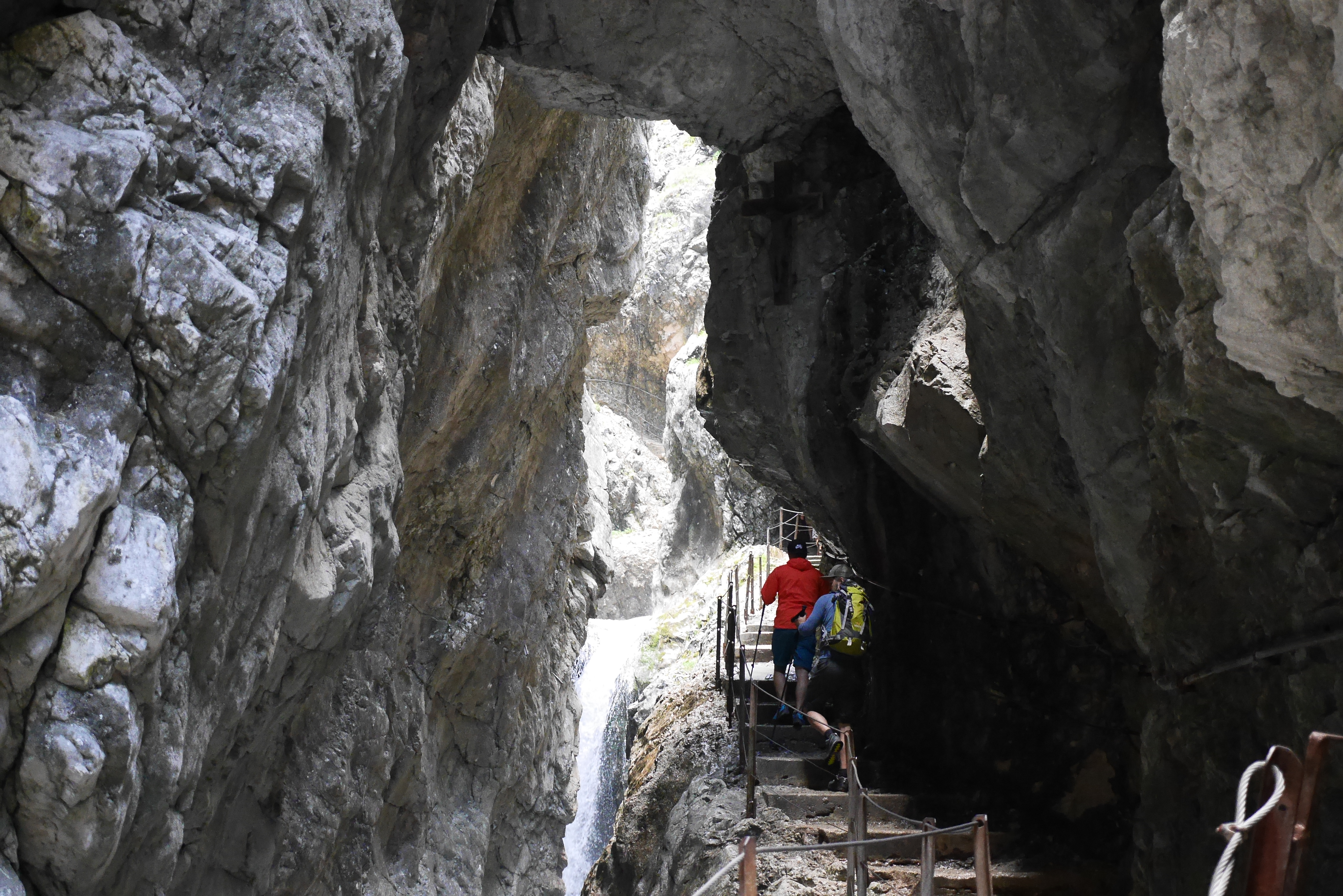 Wanderung durch die Höllentalklamm